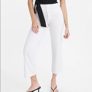 NWOT LEVI’S WHITE WEDGIE STRAIGHT JEANS